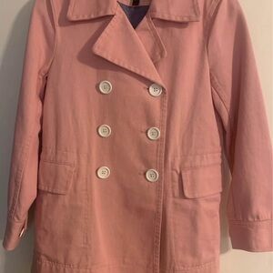 J. Crew Women's Blush Double-Breasted Pea Coat Size 0P